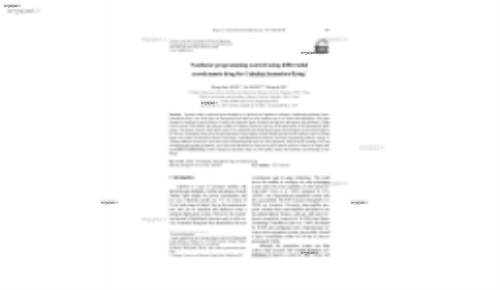 Nonlinear programming control using differential aerodynamic drag for CubeSat formation flying*